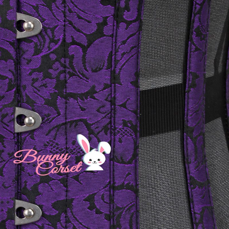 Misae Purple Underbust Corset