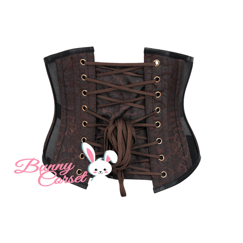 Callison Maroon Waspie Corset