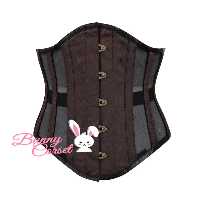 Callison Maroon Waspie Corset
