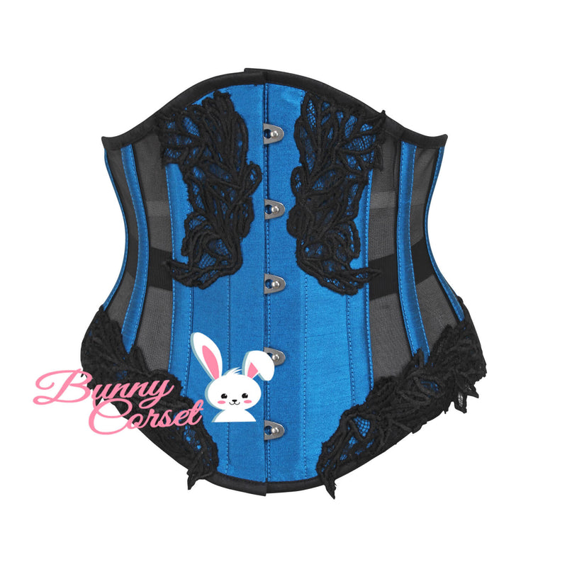 Chelsia Turquoise Waspie Corset