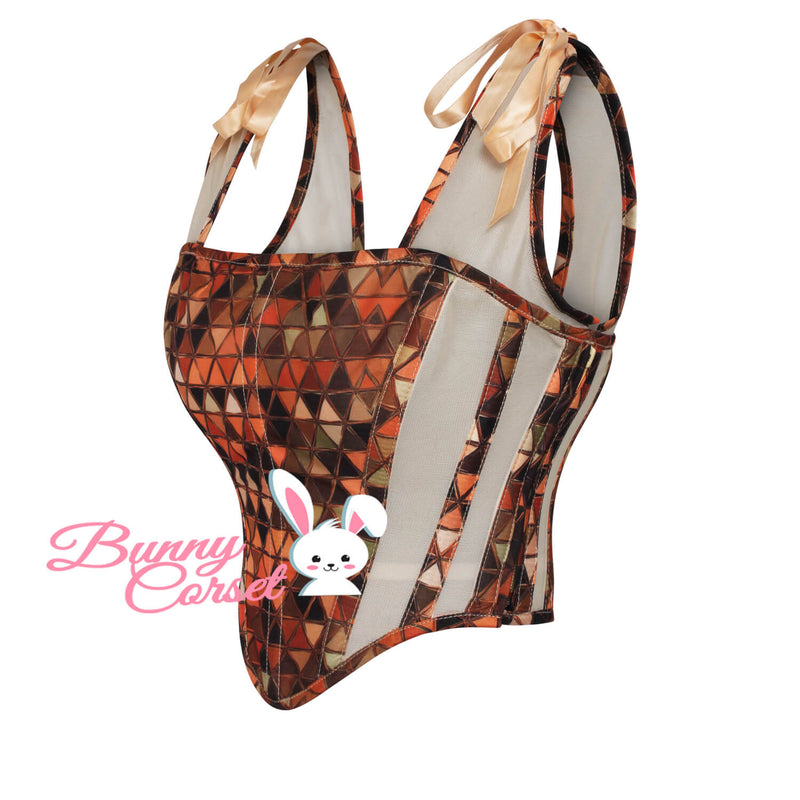 Senuri Overbust Mesh Corset