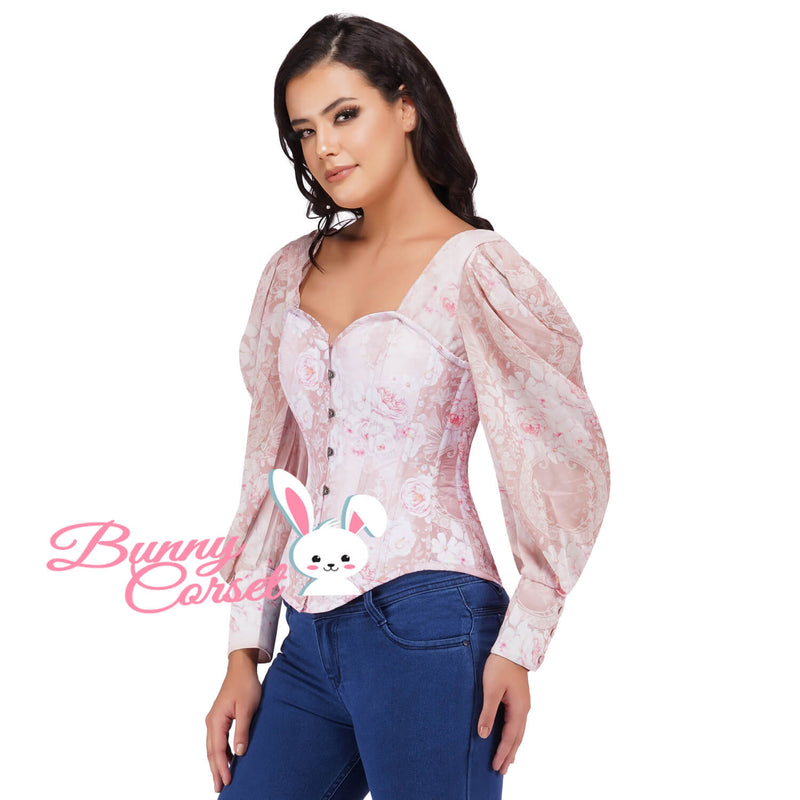 Avery Corset With Sleeves