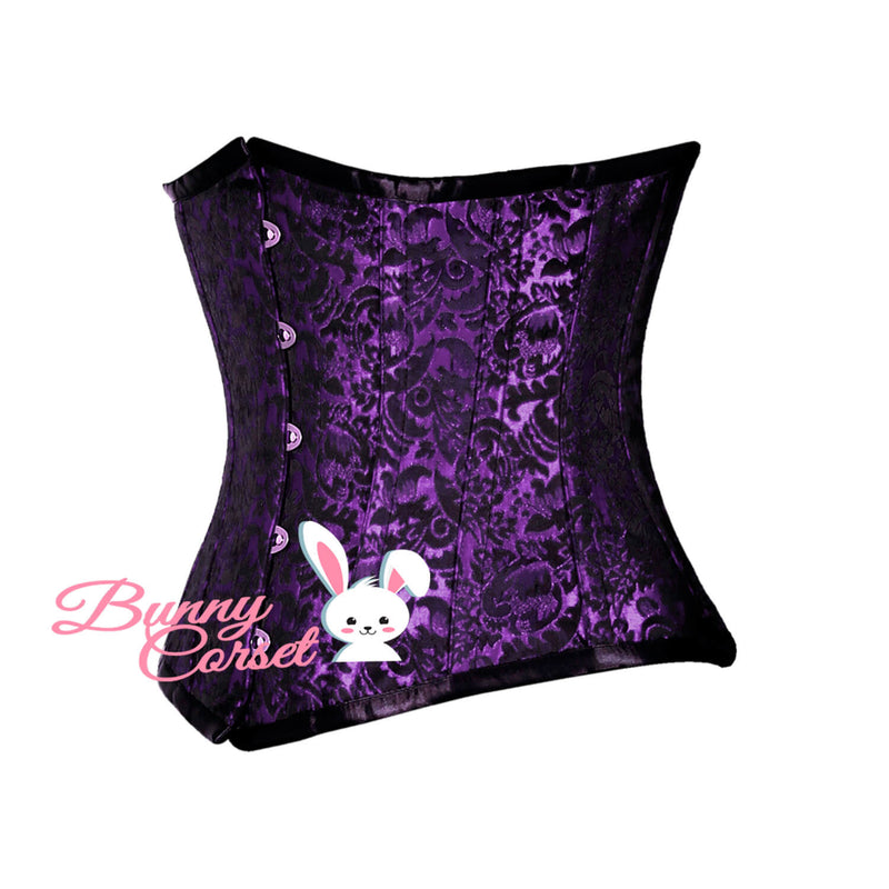 Luna Underbust Purple Corset