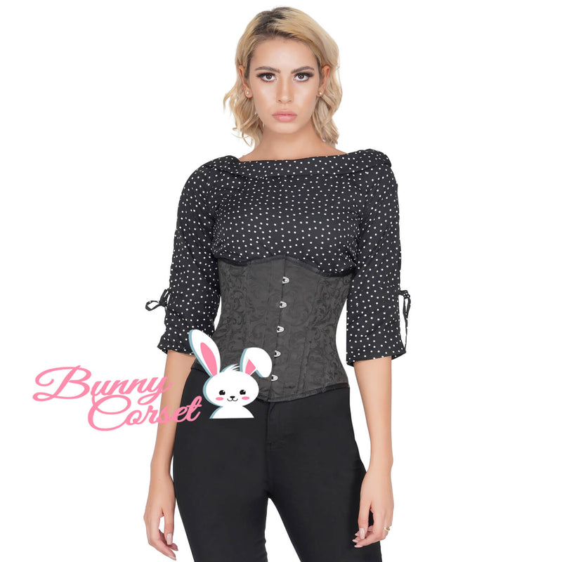 Arabella Underbust Brocade Corset