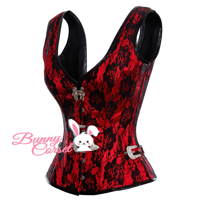 Vanessa Overbust Satin Corset