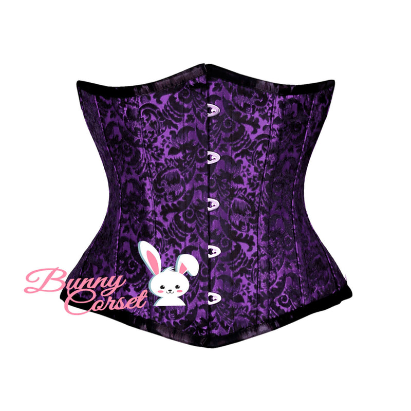 Luna Underbust Purple Corset