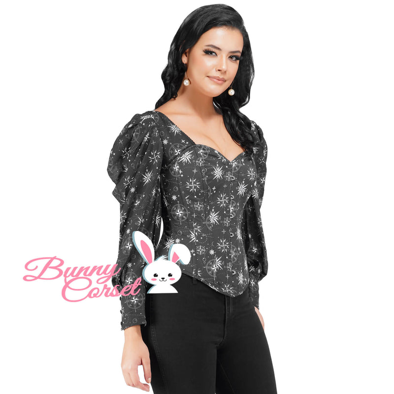 Mila Corset With Sleeves