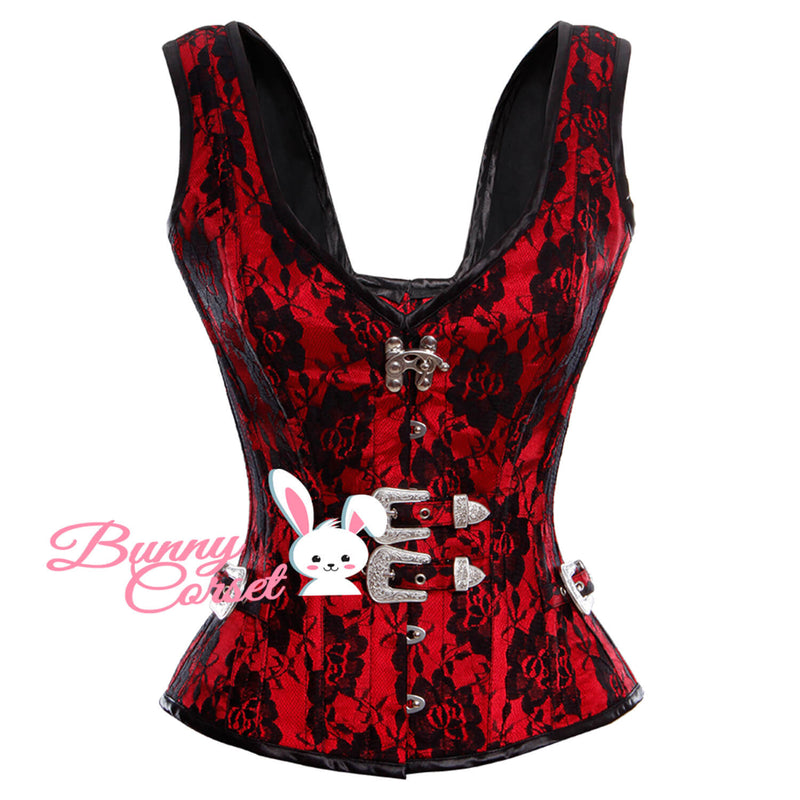 Vanessa Overbust Satin Corset