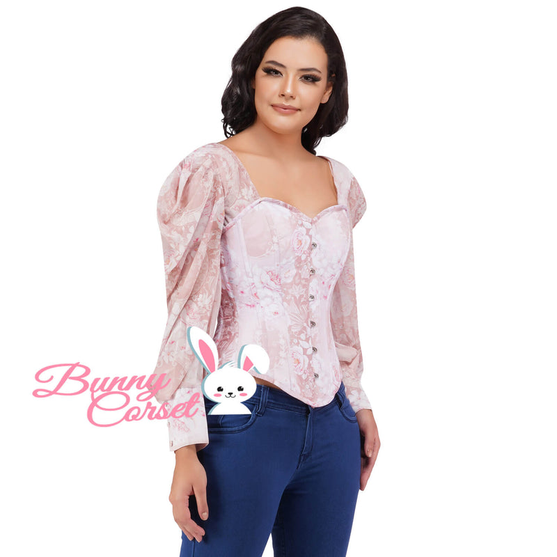 Avery Corset With Sleeves
