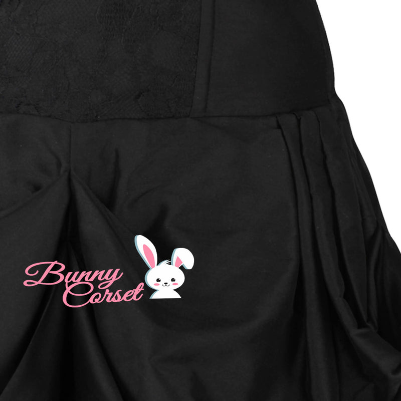 Addilyn Custom Made Black Skirt